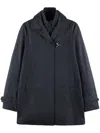Fay Morning Coat In Technical Poplin