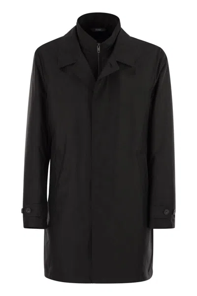 FAY FAY MORNING COAT IN TECHNICAL POPLIN