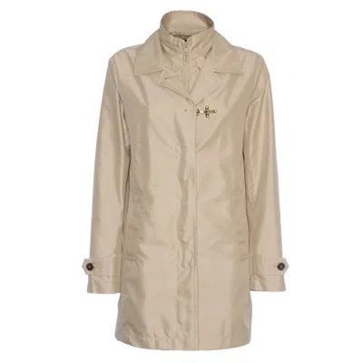 Fay Morning Coat In Water-repellent Technical Poplin