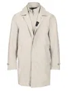 Fay Morning Coat In Gray