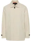 Fay Short Jacket Morning Side Pockets In Gray