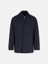 Fay 'morning' Navy Polyamide Jacket In Navy