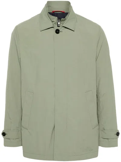 Fay Morning Short Jacket In Green
