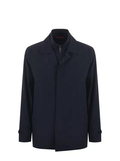 Fay Morning Short Jacket Clothing In Blue