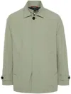 Fay Layered-design Jacket In Yellow