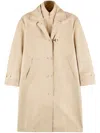 Fay Morning Trenchcoat In Nude