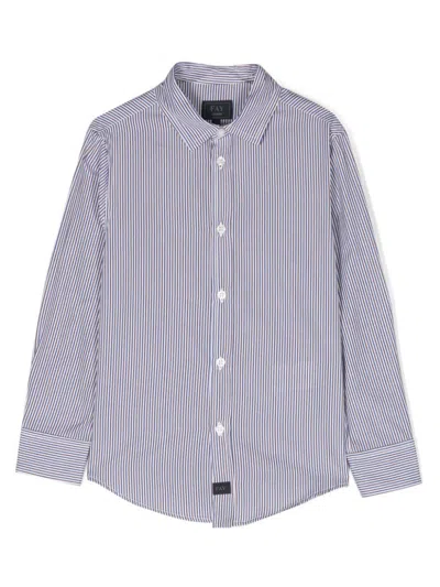 FAY FAY MULTICOLOR COTTON SHIRT