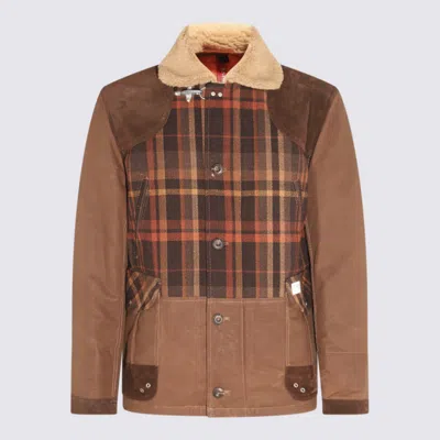 FAY FAY MULTICOLOUR WOOL BLEND CASUAL JACKET