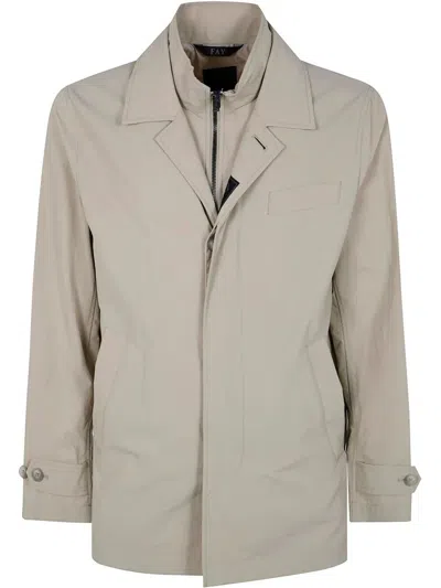 FAY FAY JACKET,NAM13500010VUG C006 MASTIC