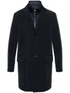 Fay Coat Logo Embroidered Rear Vents