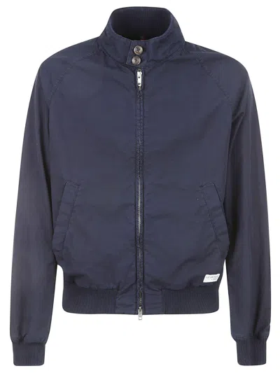 Fay Navy Blue Cotton Jacket