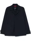 Fay Dark Navy Minimalist Jacket In Navy Blue