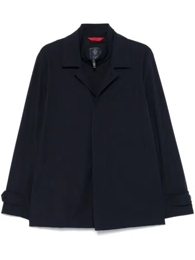 FAY NAVY BLUE MORNING TRENCH COAT