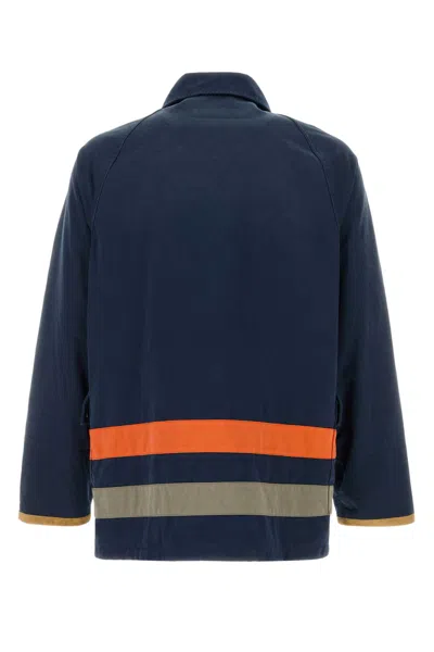 FAY NAVY BLUE TWILL JACKET