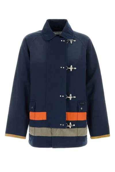Fay Navy Blue Twill Jacket
