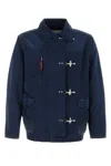 Fay Navy Blue Twill Jacket
