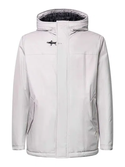 Fay Nylon Caban In White