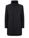 Fay Nylon Jacket In Black