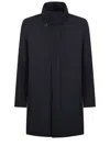Fay Nylon Jacket In Blue