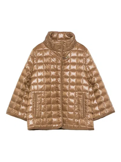 FAY FAY NYLON QUILTED CAPE