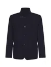 Fay Duty Stretch Jacket In Blue