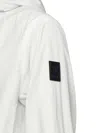 Fay Nylon Windbreaker Hooded Jacket In White