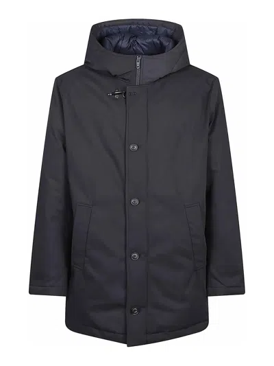 Fay Outerwear In Blue