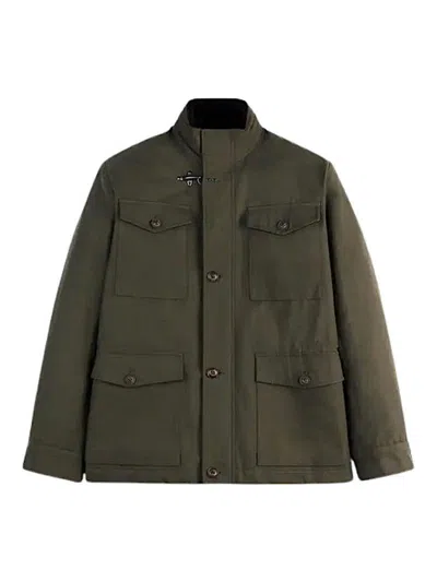 Fay Outerwear In Green