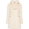 Fay Front Nylon Toggle Double Breasted Coat