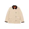 Fay Cotton Coat In White