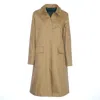 Fay Oversized Gabardine Stretch Car Coat With Trench-style Flaps