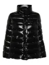 Fay Cape In Black Lightweight Nylon In Black
