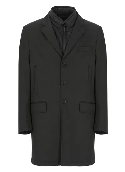 Fay Padded Coat In Blue
