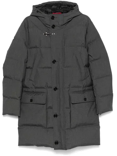 Fay Padded Coat In Grey