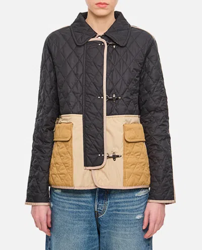 Fay Padded Jacket In Black