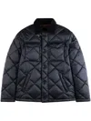 Fay Men's Padded Jacket In Blue