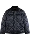 Fay Men's Padded Jacket In Blue