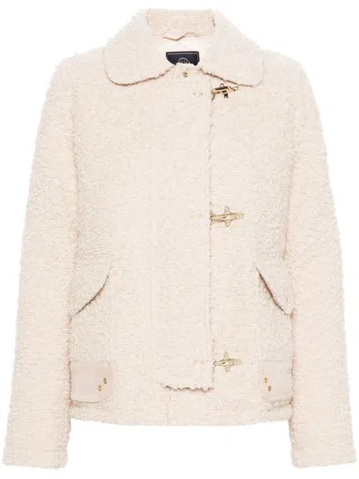 Fay Padded Jacket In Beige