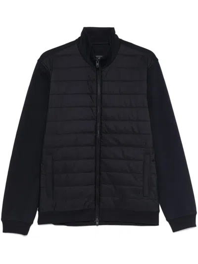 Fay Panelled Jacket In Blue