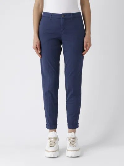 Fay Slim-cut Leg Trousers In Blue
