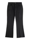 Fay Klassische Cropped-jeans In Black