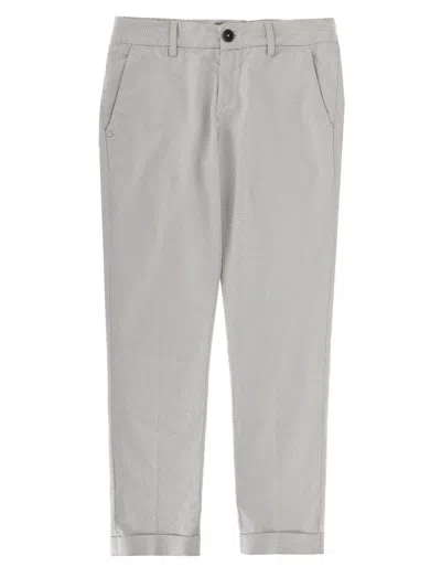 Fay Pantalone In Cotone In Gray