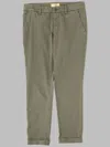 Fay Pantalone In Cotone In Green