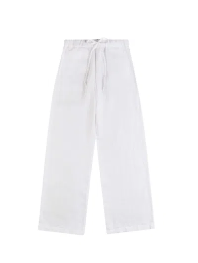 Fay Pants In Bianco