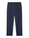 Fay Cotton Chinos In Blue