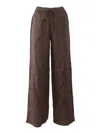 Fay High-waisted Trousers Brown In Brown