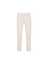Fay Slim-cut Leg Chino Trousers In Clear Clay