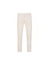 Fay Slim-cut Leg Chino Trousers In Clear Clay