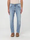Fay Pants  Men Color Gnawed Blue In Gnawed Blue