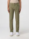 FAY PANTS FAY MEN COLOR GREEN,F49083012